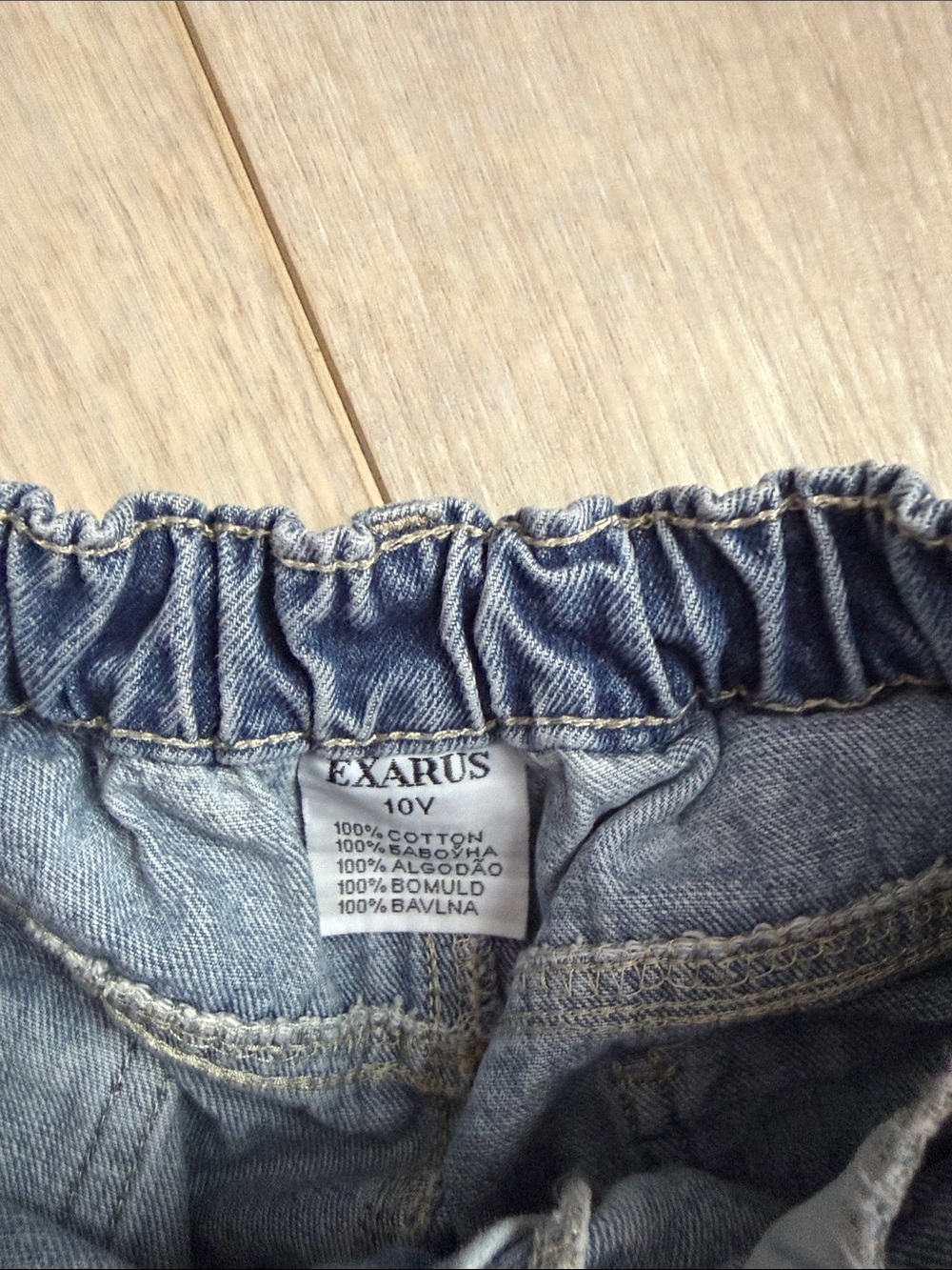 Girls JEANS BUNDLE Zara Gray, Zara Black, Amazon Light Blue, Art Class Cream - Picture 12 of 14